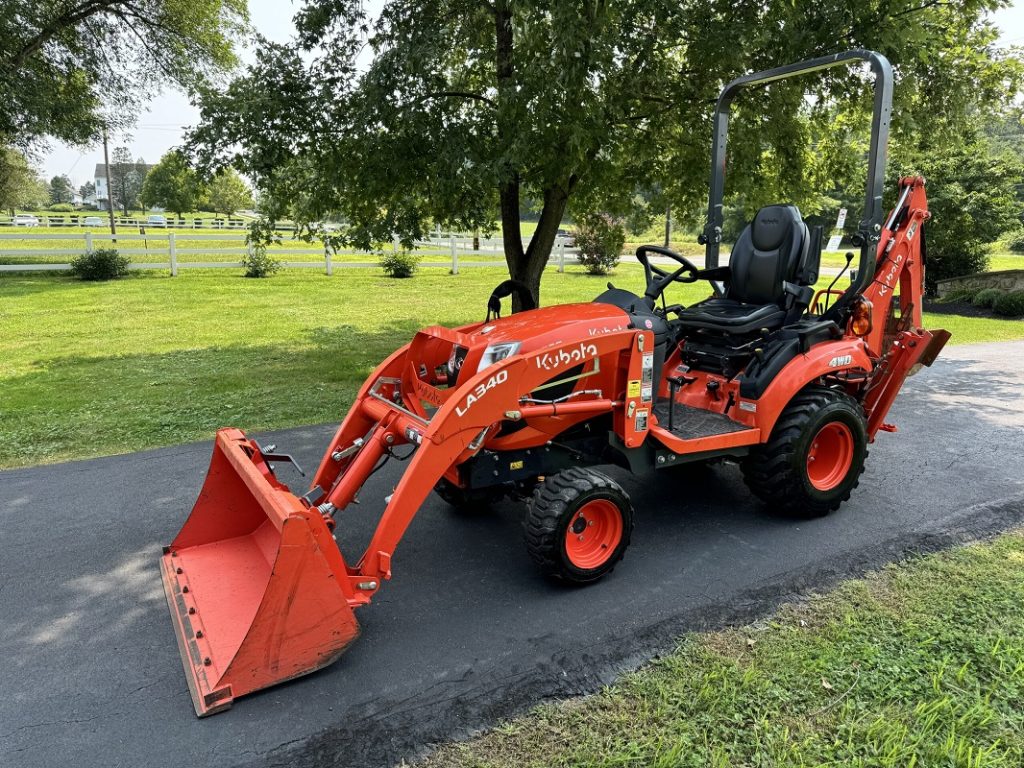 2021 Kubota BX23S 4x4 Loader Backhoe
