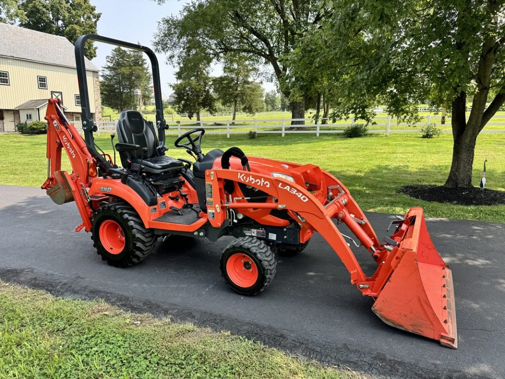 2021 Kubota BX23S 4x4 Loader Backhoe