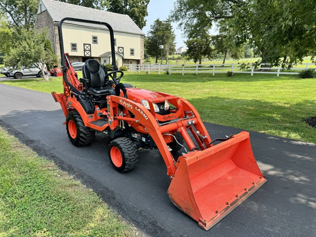 2021 Kubota BX23S 4x4 Loader Backhoe